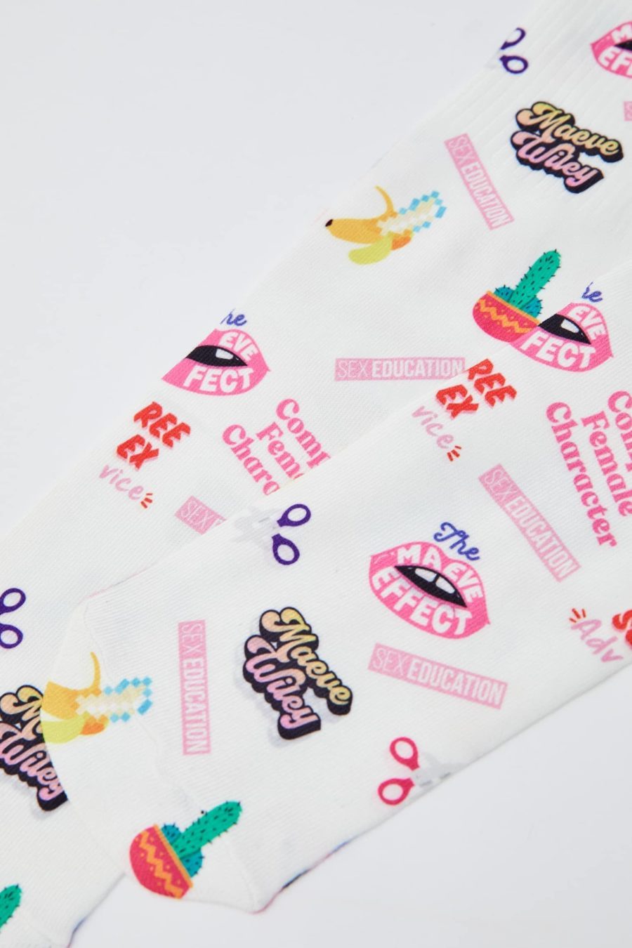 White Sports Socks - Image 3