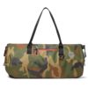 Camouflage-Print Tarpaulin Dry Duffle Bag