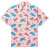 Camp-Collar Printed Cotton-Poplin Shirt