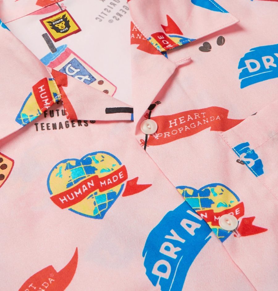 Camp-Collar Printed Cotton-Poplin Shirt - Image 5