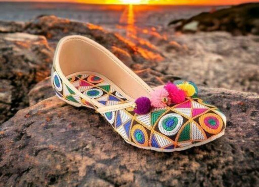 new stylish multicolour bellie for women & girls - Image 4